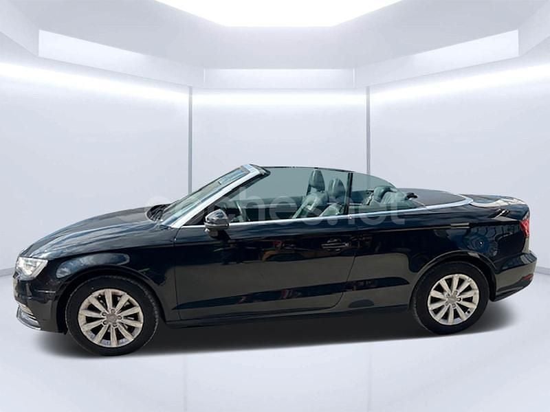Usado Audi A3 Cabriolet Ambition 150 CV (110 kW) 2015 Negro Descapotable