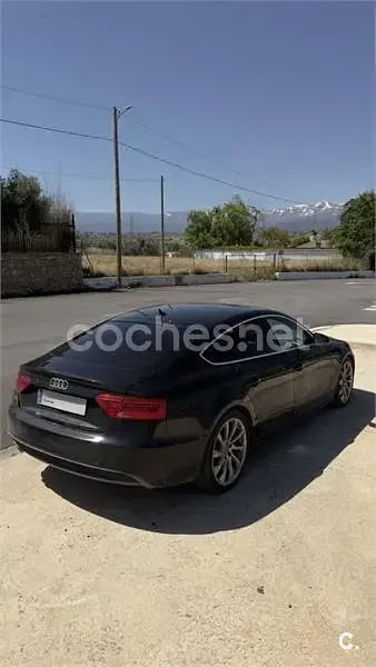 Usado Audi A5 Sportback S-Line 190 CV (139 kW) 2015 Negro Utilitario