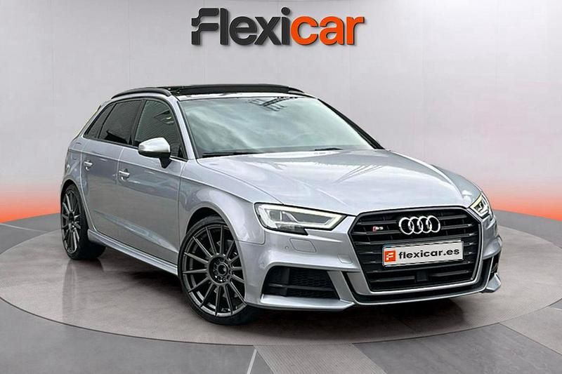 Gris Usado 2018 Audi A3 Sportback Attraction Berlina | 25.390 € (Super precio) - Imagen 1/4