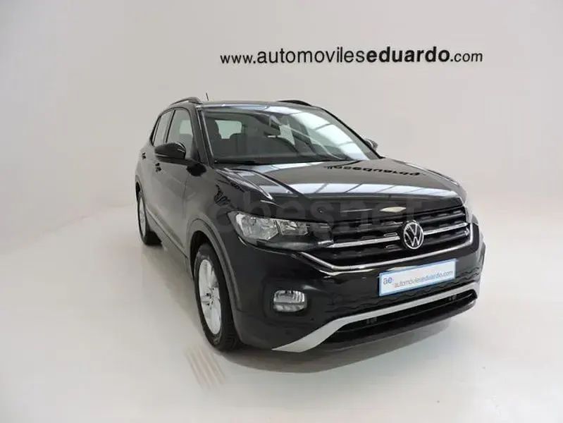Usado VW T-Cross Advance 110 CV (80 kW) 2021 Negro SUV