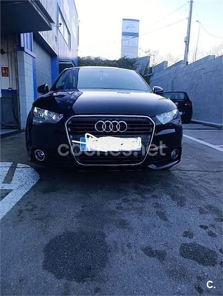 Usado Audi A1 Sportback Attraction 86 CV (63 kW) 2014 Negro Utilitario