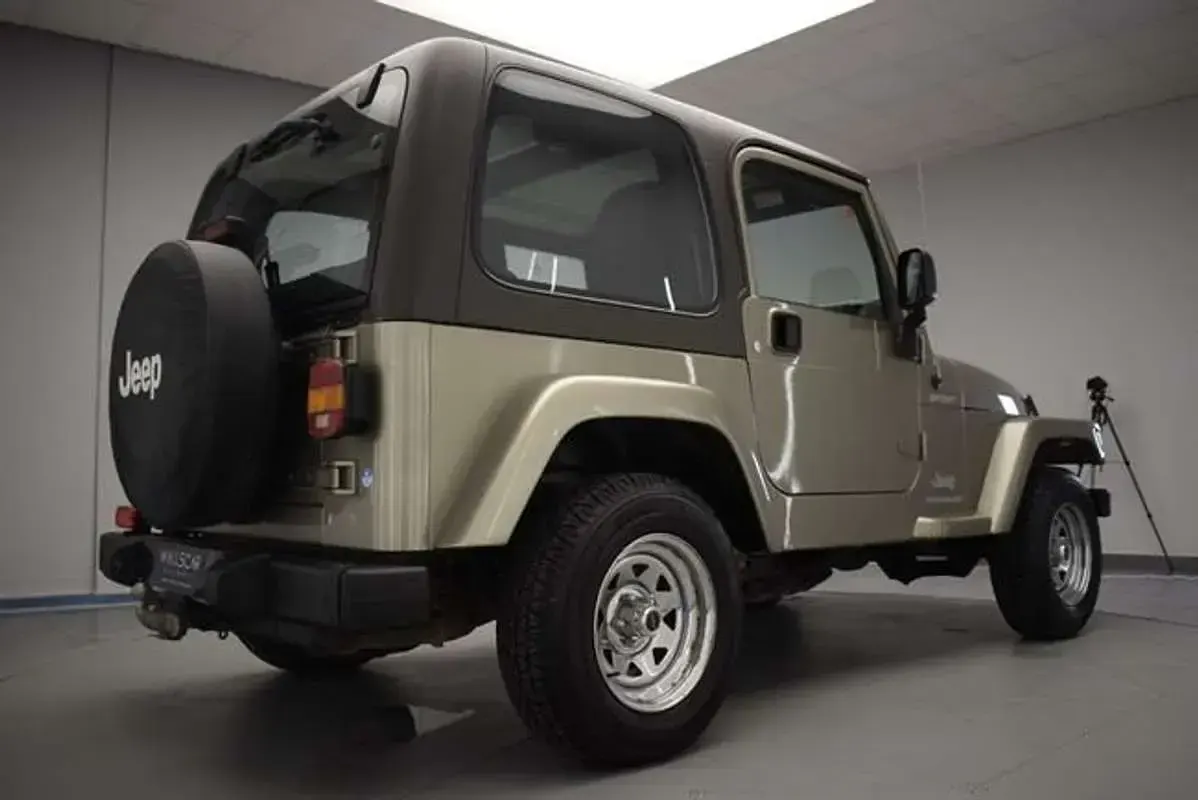 Usado Jeep Wrangler 147 CV (108 kW) 2003 Marrón SUV