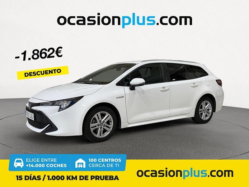 Blanco Usado 2021 Toyota Corolla Active Familiar | 20.290 € (Precio justo) - Imagen 1/4