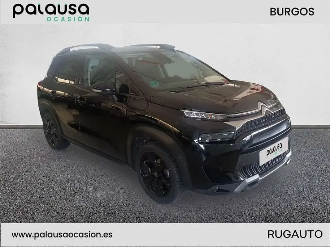 Usado Citroën C3 Aircross Shine 110 CV (80 kW) 2021 Negro SUV