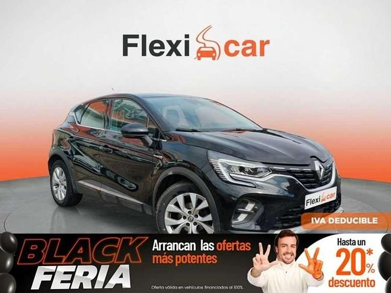 Negro Usado 2020 Renault Captur Intens SUV | 12.390 € (Precio justo) - Imagen 1/4