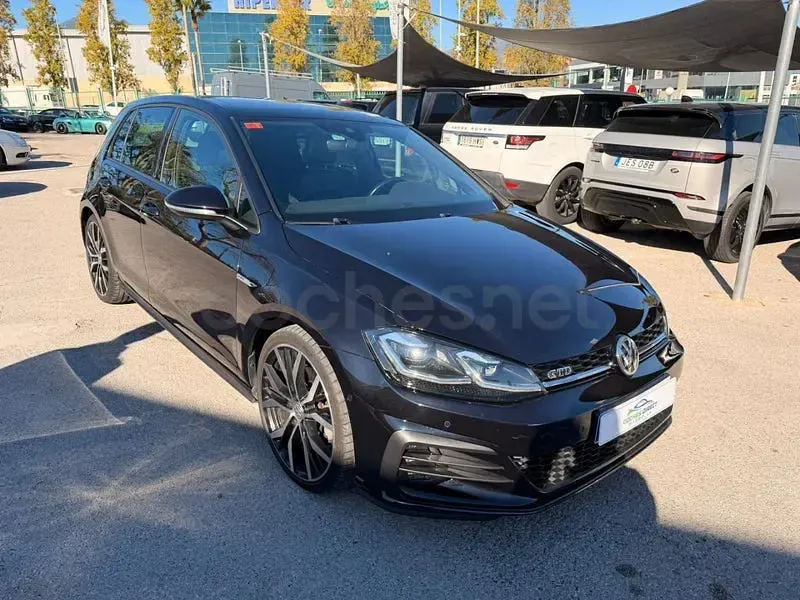 Usado VW Golf VII GTD 184 CV (135 kW) 2017 Negro Berlina