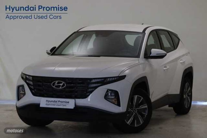 Atlas white Usado 2024 Hyundai Tucson SUV | 24.500 € (Precio justo) - Imagen 1/4