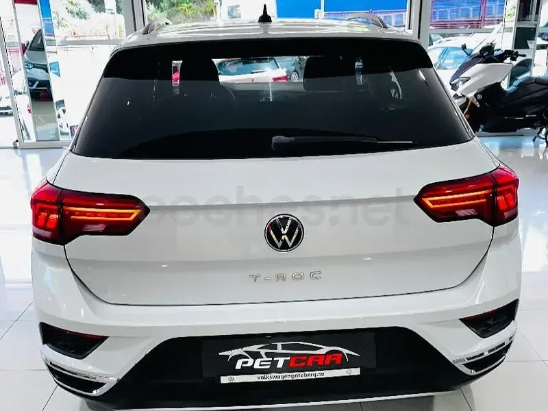 Usado VW T-Roc Edition 110 CV (80 kW) 2021 Blanco SUV