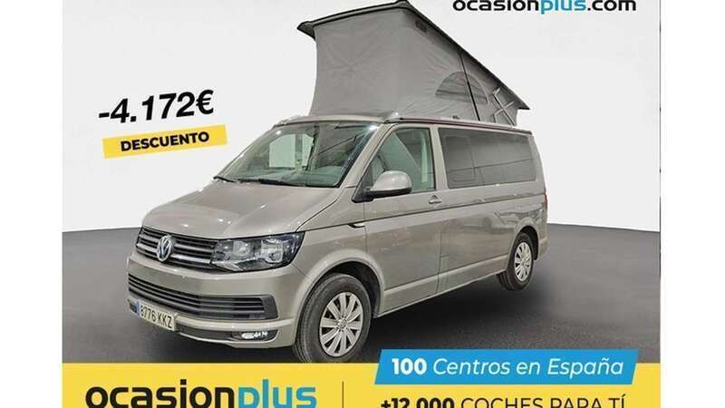Beige Usado 2018 VW California Beach Van | 41.728 € (Super precio) - Imagen 1/4