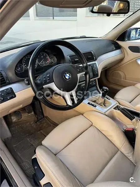 Usado BMW 320 Sport Line 150 CV (110 kW) 2006 Azul Coupe