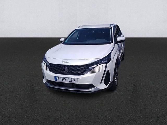 Blanco Usado 2021 Peugeot 5008 Allure Monovolumen | 20.800 € (Precio justo) - Imagen 1/4