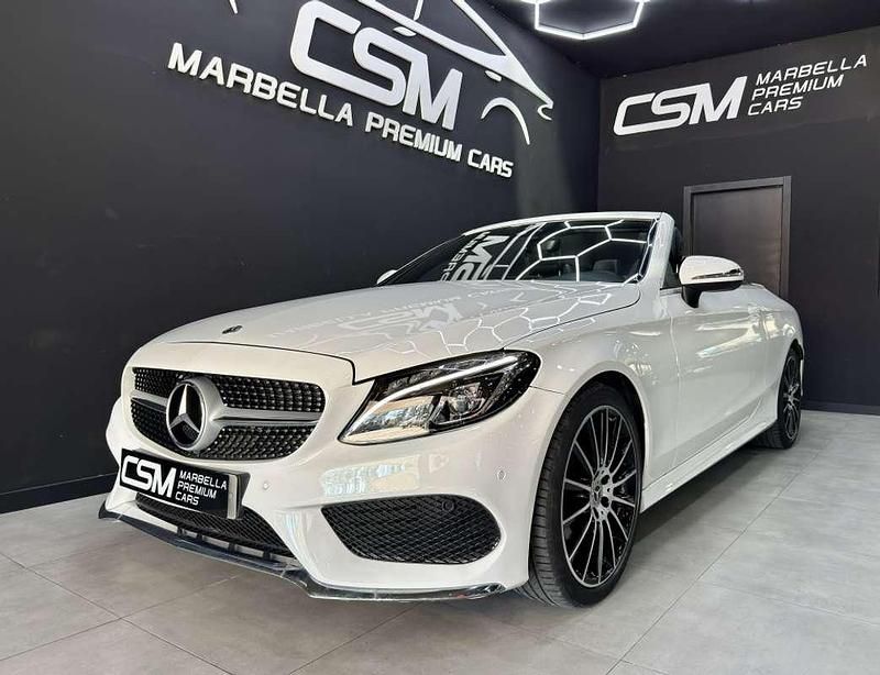 Usado Mercedes C220 194 CV (142 kW) 2018 Blanco Descapotable