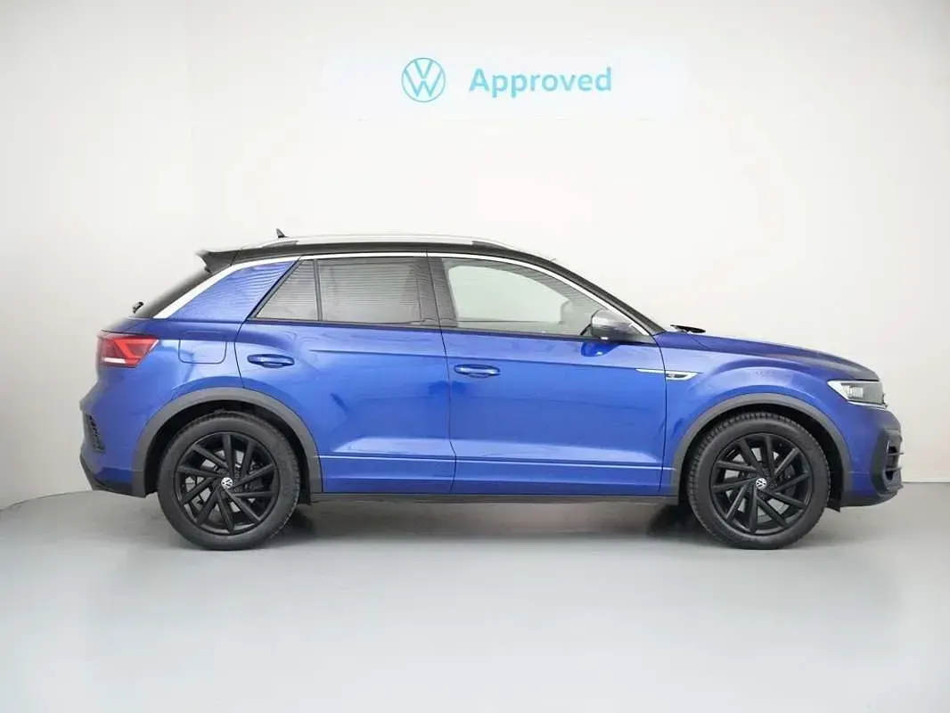Usado VW T-Roc R 300 CV (220 kW) 2021 Azul SUV