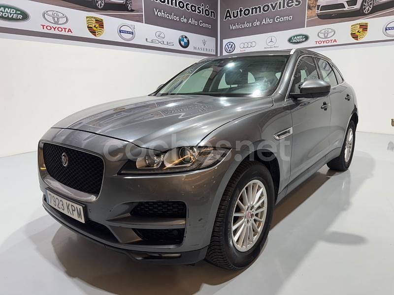 Gris / plata Usado 2018 Jaguar F-Pace Pure SUV | 12.990 € (Precio justo) - Imagen 1/4