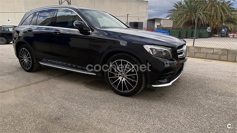 Usado Mercedes GLC350 258 CV (189 kW) 2017 Negro Coupe