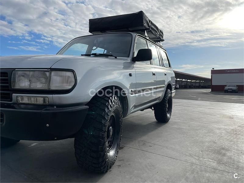 Usado Toyota Land Cruiser 170 CV (125 kW) 1996 Gris / plata SUV