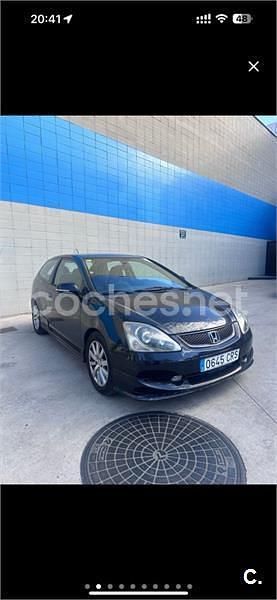 Usado Honda Civic Sport 110 CV (80 kW) 2004 Azul Berlina