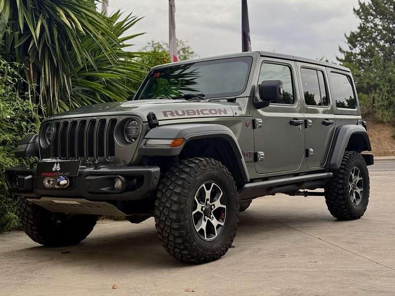 Usado Jeep Wrangler Unlimited Rubicon 200 CV (147 kW) 2019 Verde SUV