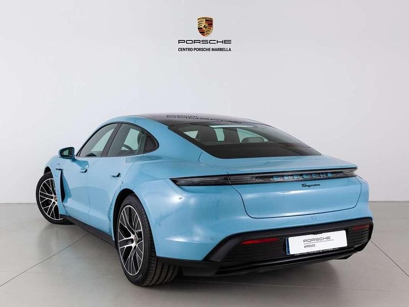 Usado Porsche Taycan 239 kW (326 CV) 2021 Azul Berlina