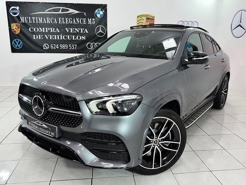 Usado Mercedes GLE350 320 CV (235 kW) 2022 Gris / plata Coupe