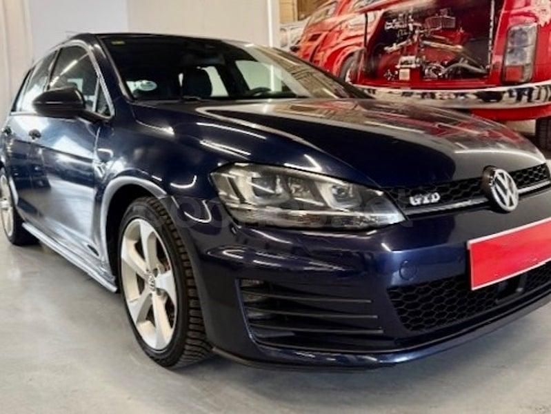 Usado VW Golf VII GTD 184 CV (135 kW) 2015 Azul Berlina