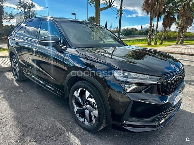 Usado Skoda Kodiaq SportLine 204 CV (150 kW) 2025 Negro SUV
