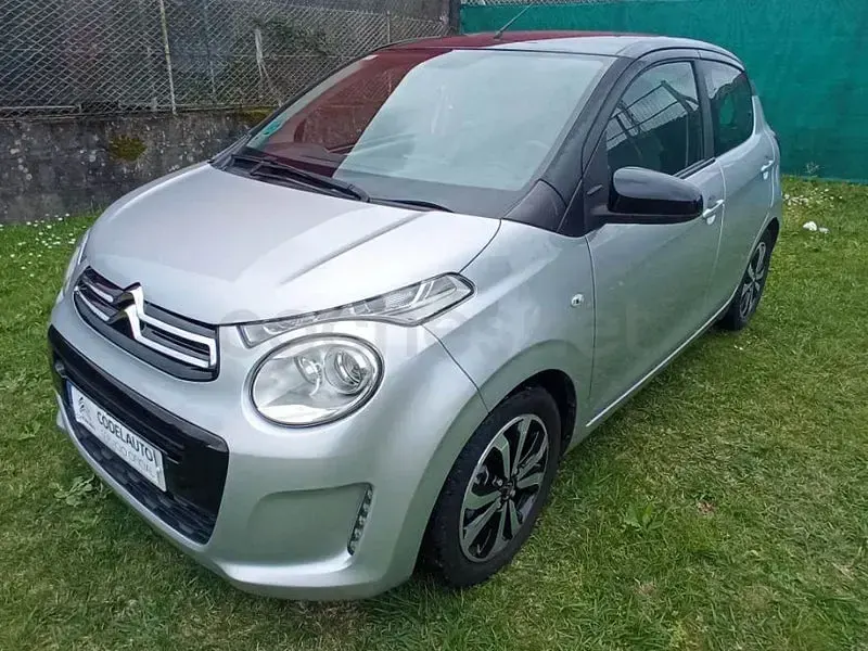 Usado Citroën C1 PureTech 82 CV (60 kW) 2018 Gris / plata Utilitario