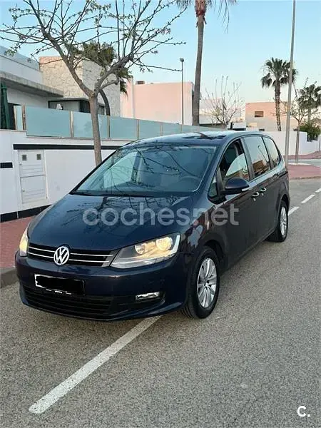 Usado VW Sharan Edition 140 CV (102 kW) 2010 Azul Monovolumen