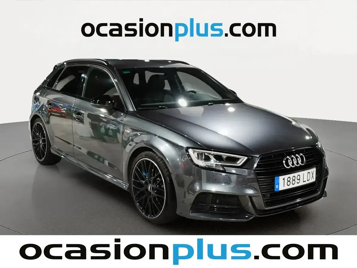 Usado Audi Q3 S-Line 150 CV (110 kW) 2020 Gris SUV
