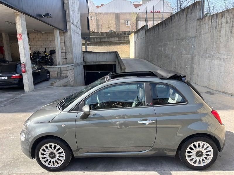 Usado Fiat 500C Connect 70 CV (51 kW) 2021 Gris / plata Descapotable