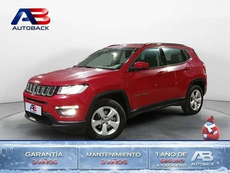 Rojo Usado 2019 Jeep Compass Longitude SUV | 15.676 € (Buen precio) - Imagen 1/2