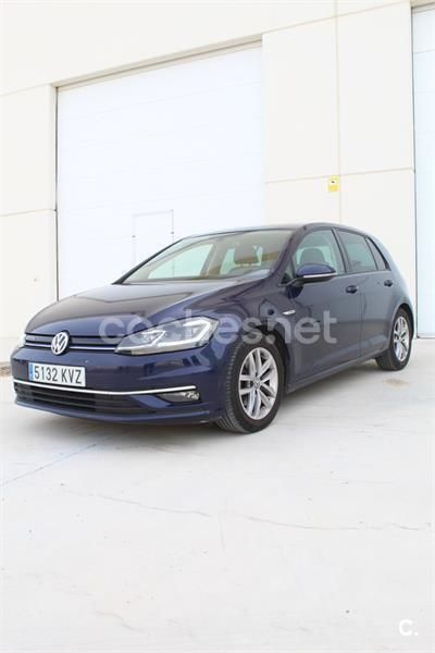 Azul Usado 2019 VW Golf VII Sportline Familiar | 12.490 € (Precio justo) - Imagen 1/4