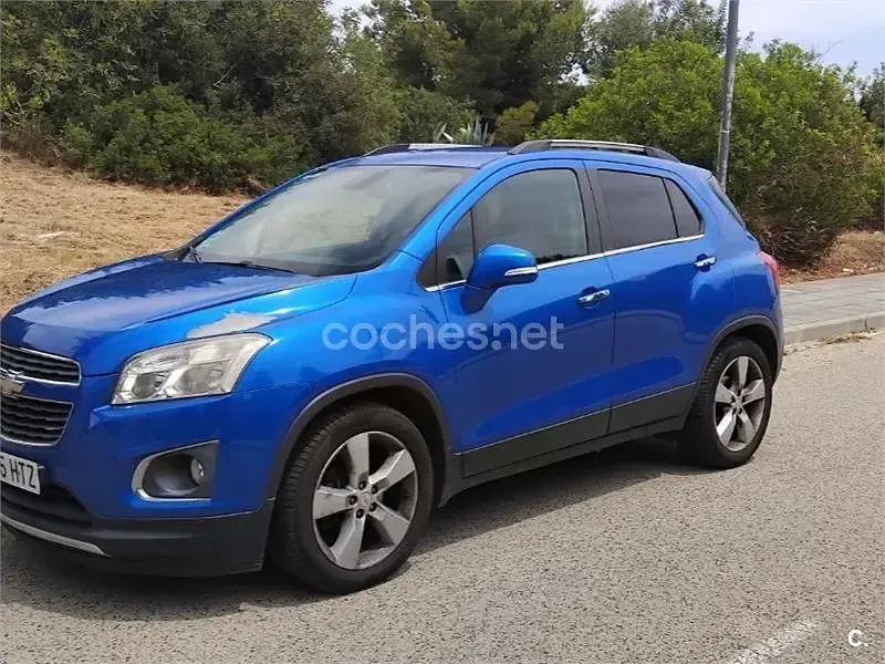 Usado Chevrolet Trax LT 130 CV (95 kW) 2013 Azul SUV