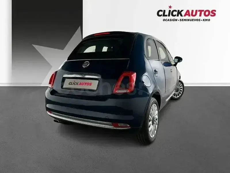 Usado Fiat 500C Dolcevita 70 CV (51 kW) 2024 Azul Descapotable