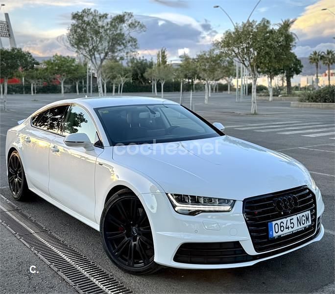 Blanco Usado 2016 Audi A7 Sportback S-Line Utilitario | 24.500 € (Precio justo) - Imagen 1/4