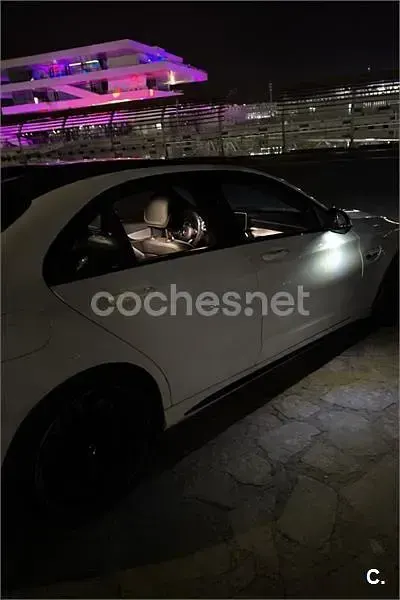 Usado Mercedes C63 AMG 476 CV (350 kW) 2017 Blanco Berlina