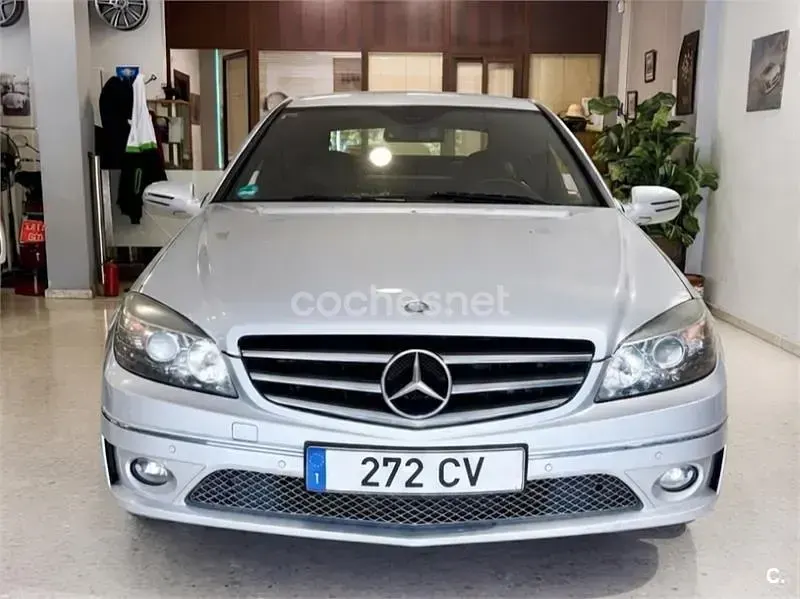 Usado Mercedes CLC350 272 CV (200 kW) 2009 Gris / plata Coupe