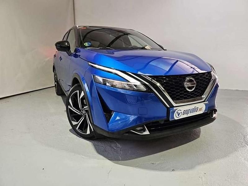 Usado Nissan Qashqai Tekna+ 158 CV (116 kW) 2021 Azul SUV
