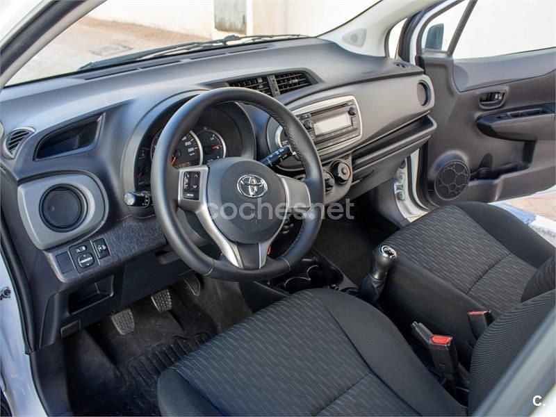 Brugt Toyota Yaris Active 69 HK (50 kW) 2014 Hvid Hatchback