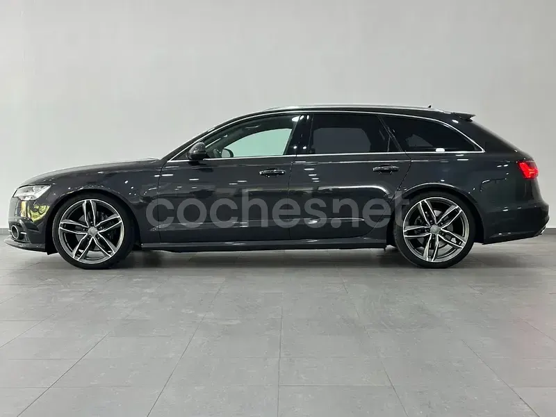 Usado Audi A6 S-Line 272 CV (200 kW) 2015 Negro Familiar