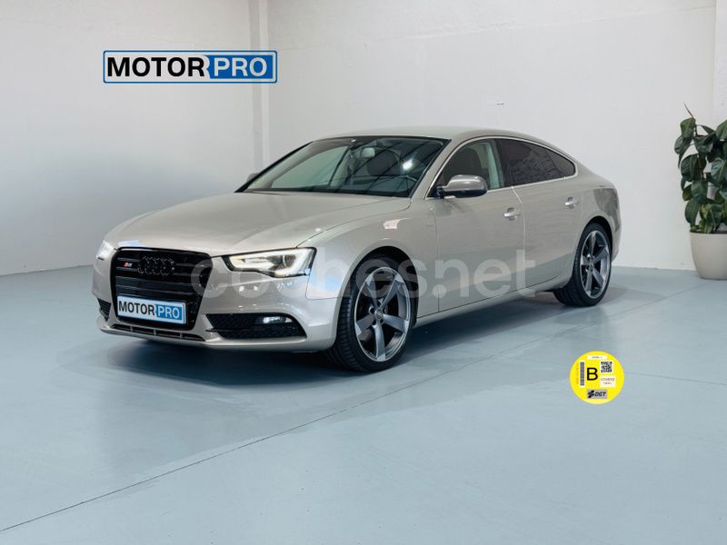 Beige Usado 2012 Audi A5 Sportback Berlina | 13.990 € (Un poco caro) - Imagen 1/4