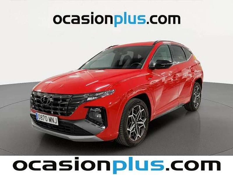 Usado Hyundai Tucson N Line 150 CV (110 kW) 2024 Rojo SUV