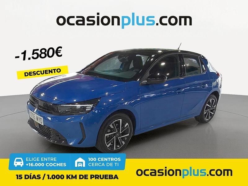 Azul Usado 2025 Opel Corsa Berlina | 17.390 € (Caro) - Imagen 1/4