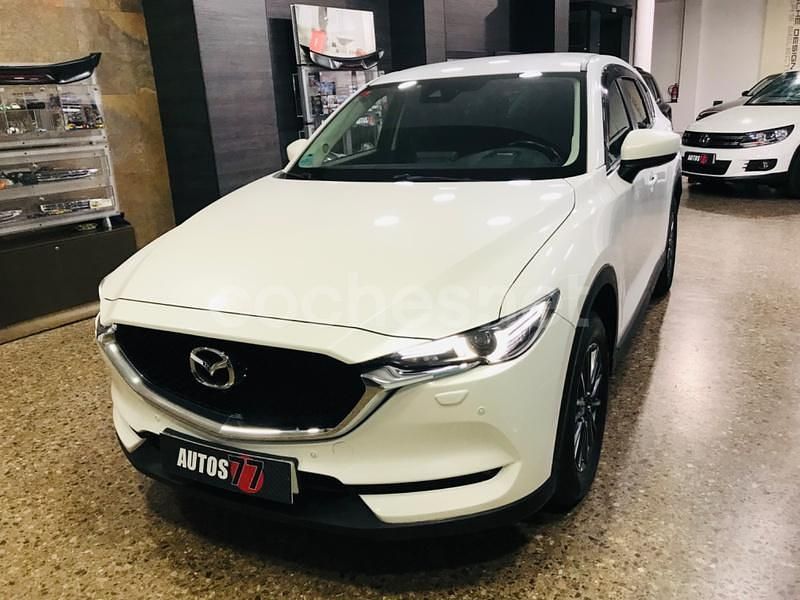 Blanco Usado 2019 Mazda CX-5 SUV | 18.900 € (Precio justo) - Imagen 1/4