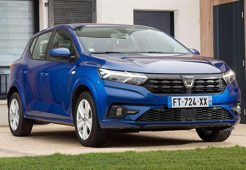Usado Dacia Sandero Ambiance 75 HP (55 kW) 2017 Vermelho Citadino