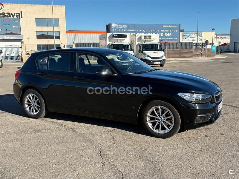 Usado BMW 116 109 CV (80 kW) 2018 Negro Utilitario