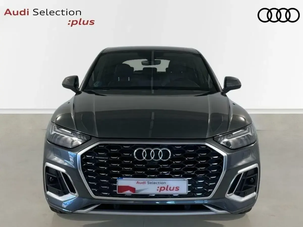 Usado Audi Q5 S-Line 204 CV (150 kW) 2022 Gris SUV