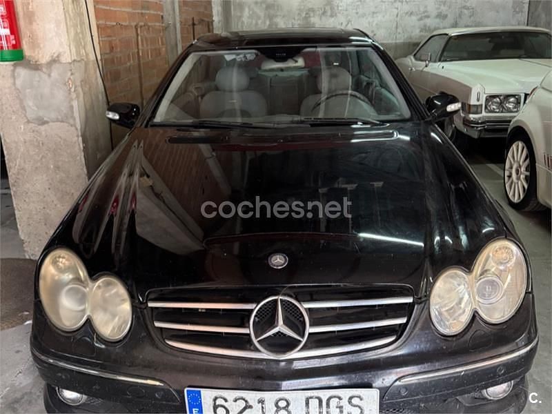 Usado Mercedes CLK320 Avantgarde 218 CV (160 kW) 2005 Negro Coupe