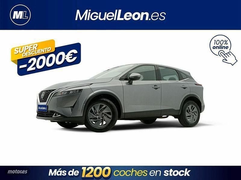 Gris Usado 2023 Nissan Qashqai Acenta SUV | 22.985 € (Precio justo) - Imagen 1/3