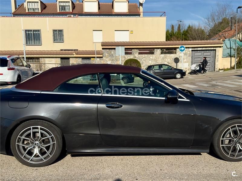 Usado Mercedes E220 194 CV (142 kW) 2022 Negro Descapotable